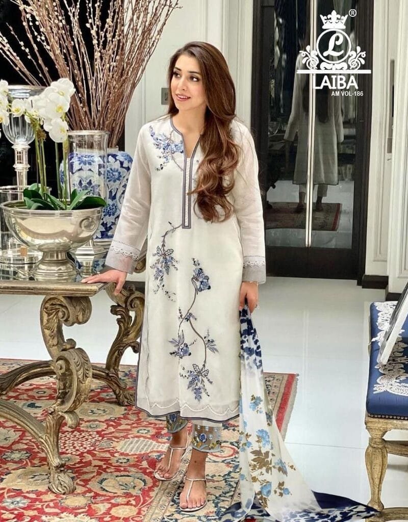 White-Wings Collection Am Vol 186 Laiba The Designer Studio