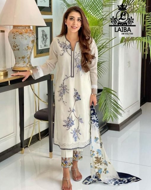 White-Wings Collection Am Vol 186 Laiba The Designer Studio