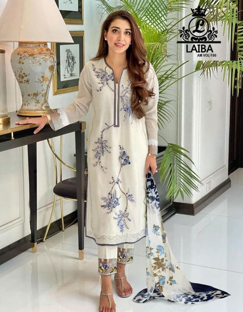 White-Wings Collection Am Vol 186 Laiba The Designer Studio