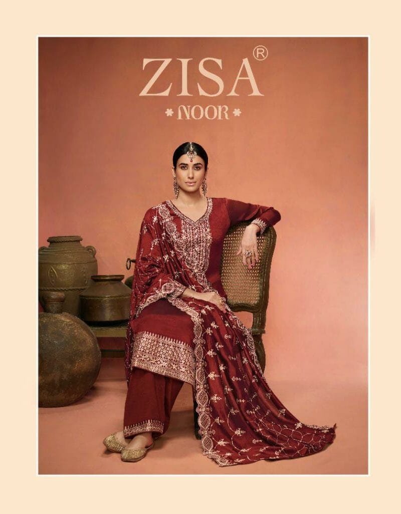 Zisa Noor Party Wear Salwar Kameez Wholesale