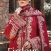 7 Clouds Firdous collection 1 Pure cotton Print with work