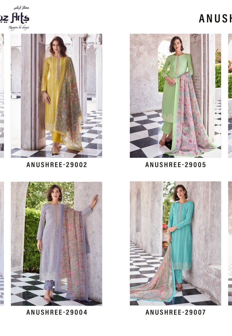 Anushree Mumtaz Arts Rangon Ki Dunya Pure Lawn Cambric