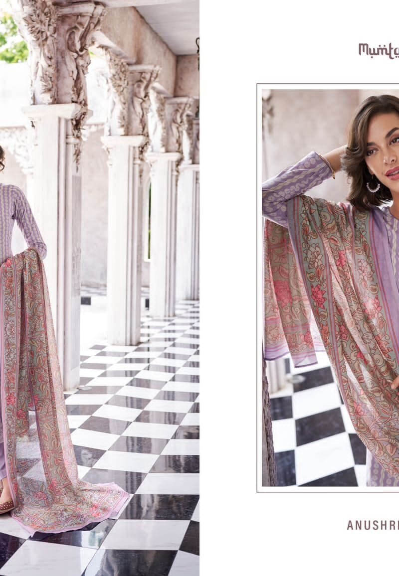 Anushree Mumtaz Arts Rangon Ki Dunya Pure Lawn Cambric