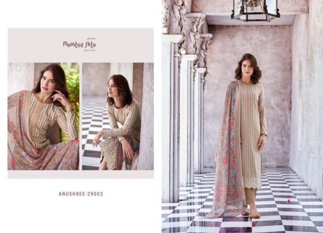 Anushree Mumtaz Arts Rangon Ki Dunya Pure Lawn Cambric