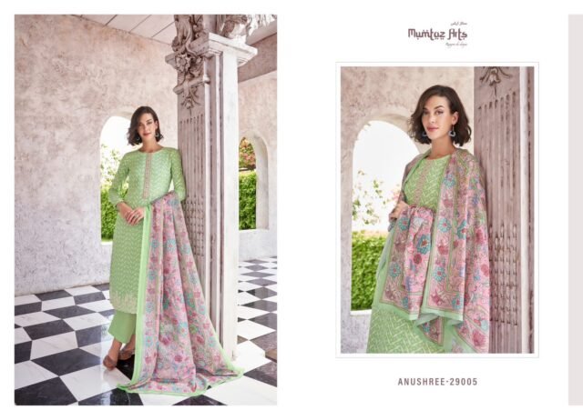 Anushree Mumtaz Arts Rangon Ki Dunya Pure Lawn Cambric