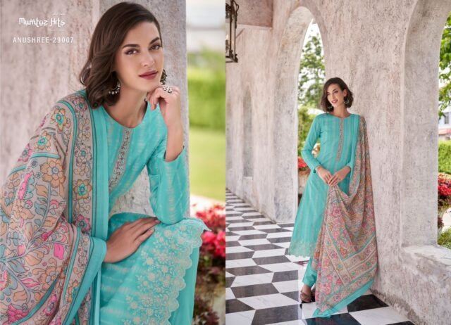 Anushree Mumtaz Arts Rangon Ki Dunya Pure Lawn Cambric