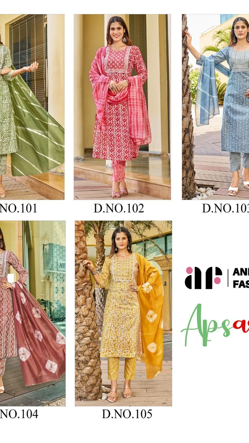 Apsara Ankita Fashion3 Pcs Concept Readymade Suits