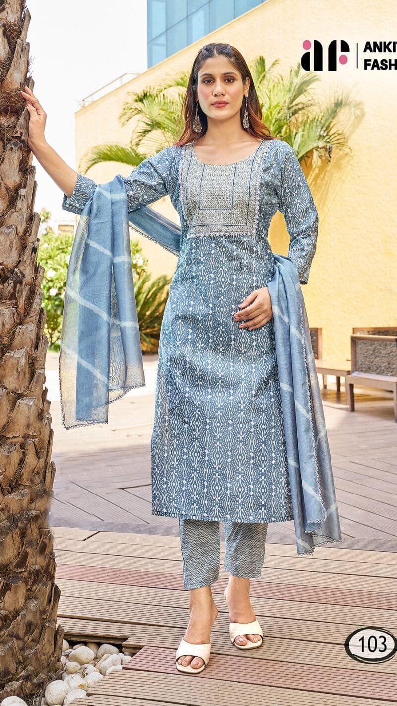 Apsara Ankita Fashion3 Pcs Concept Readymade Suits