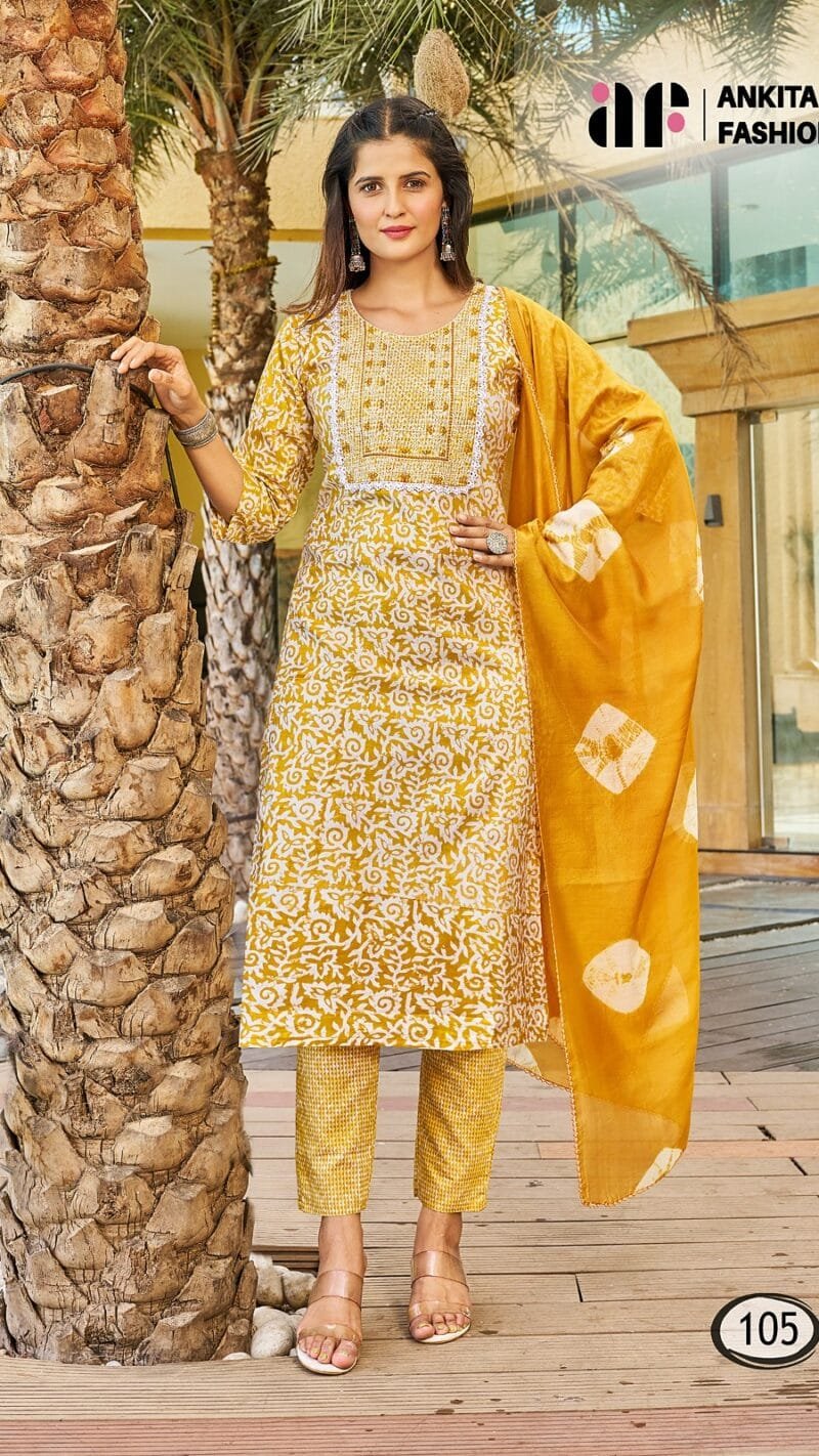 Apsara Ankita Fashion3 Pcs Concept Readymade Suits