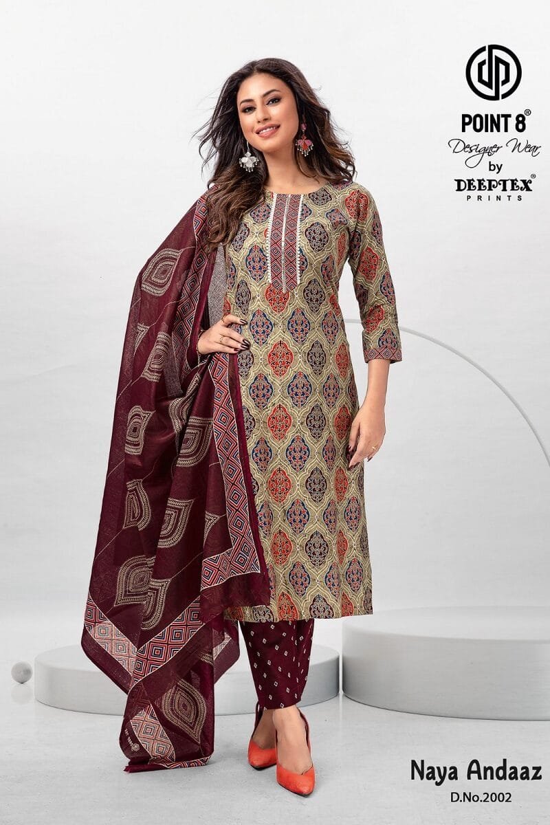 Deeptex Naya Andaaz Vol 2 Kurti Pant With Dupatta