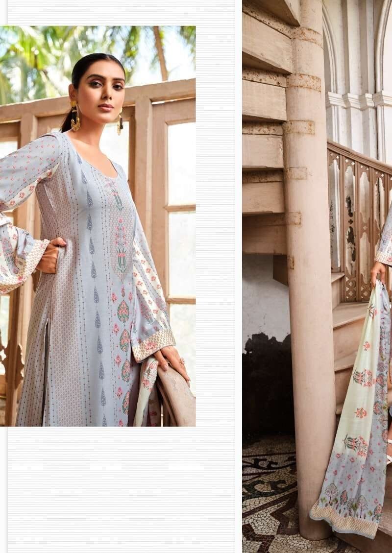 Fida Ruhi Digital Karachi Cotton Dress Material