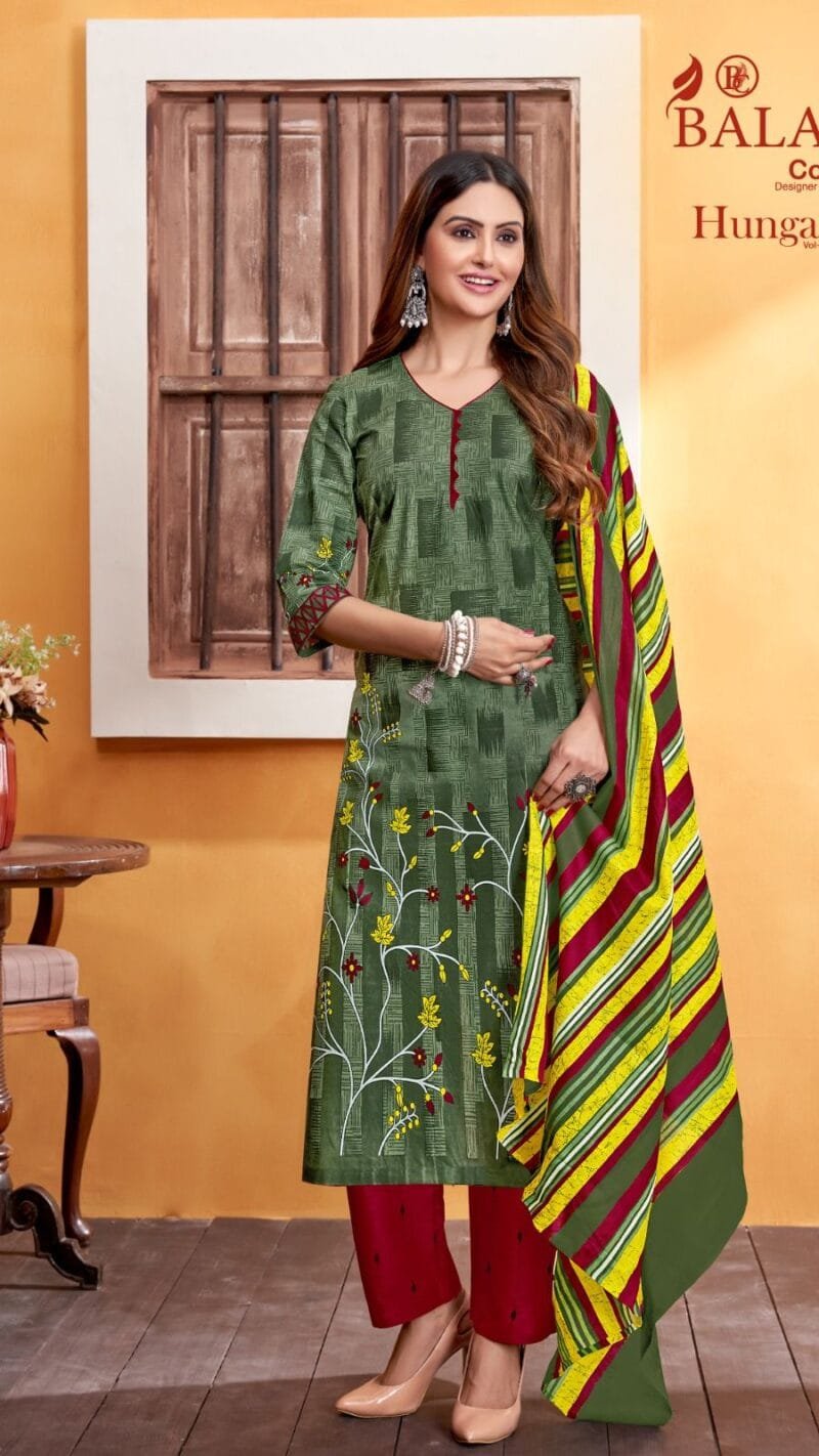 Hangama Vol 16 Balaji Cotton Wholesale Cotton Dress Material