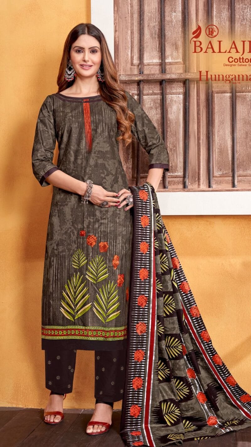 Hangama Vol 16 Balaji Cotton Wholesale Cotton Dress Material