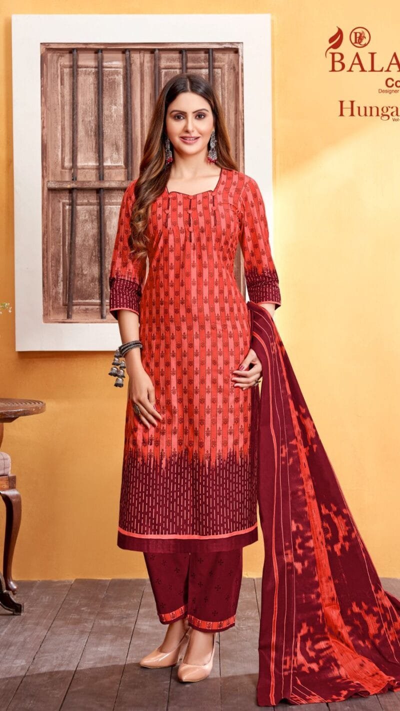 Hangama Vol 16 Balaji Cotton Wholesale Cotton Dress Material