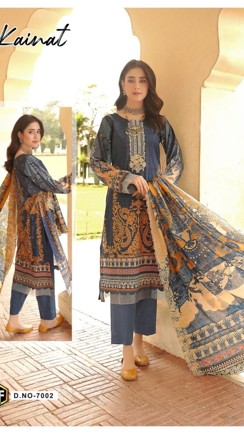 Kainat Vol 7 Keval Fab Exclusive Karachi Desinger Collection