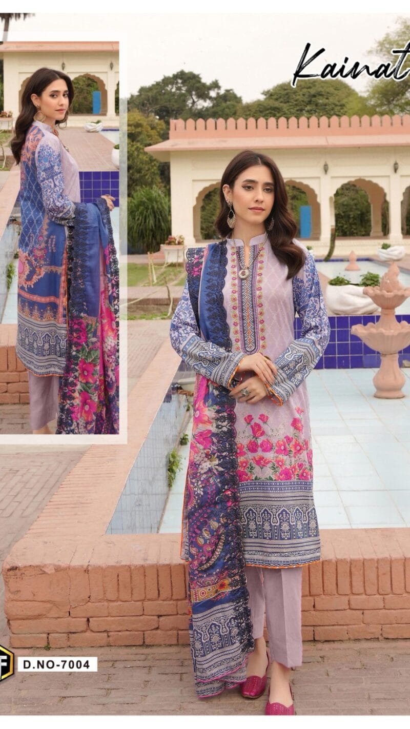 Kainat Vol 7 Keval Fab Exclusive Karachi Desinger Collection