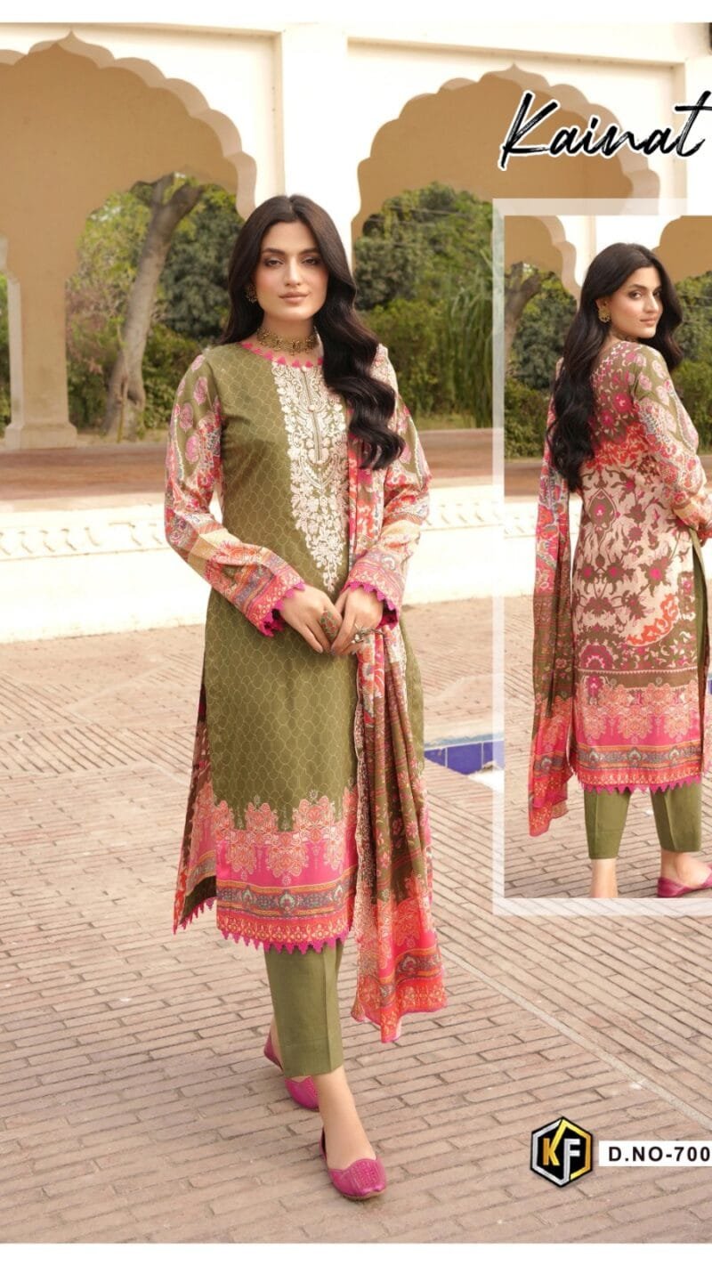 Kainat Vol 7 Keval Fab Exclusive Karachi Desinger Collection