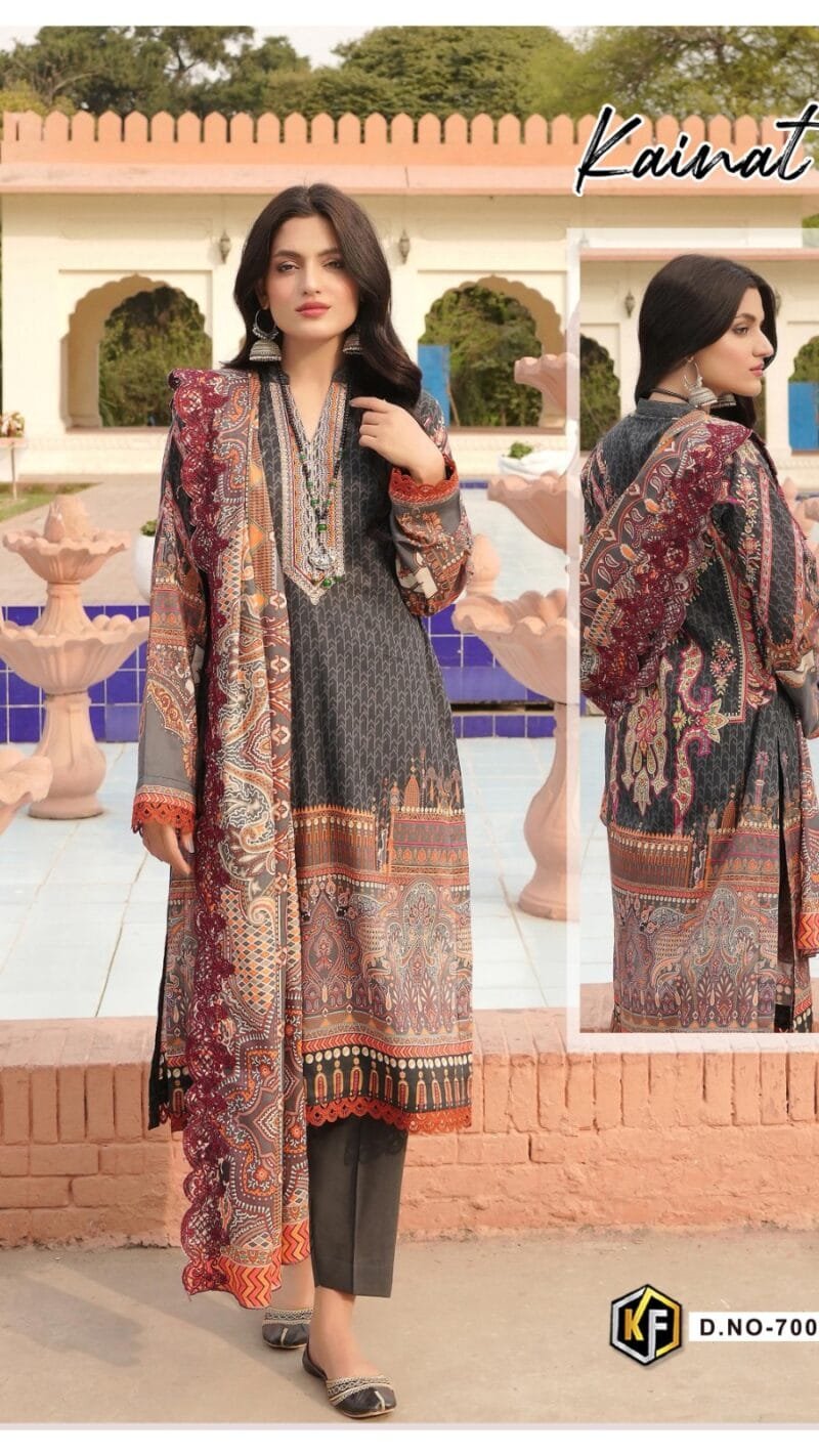 Kainat Vol 7 Keval Fab Exclusive Karachi Desinger Collection