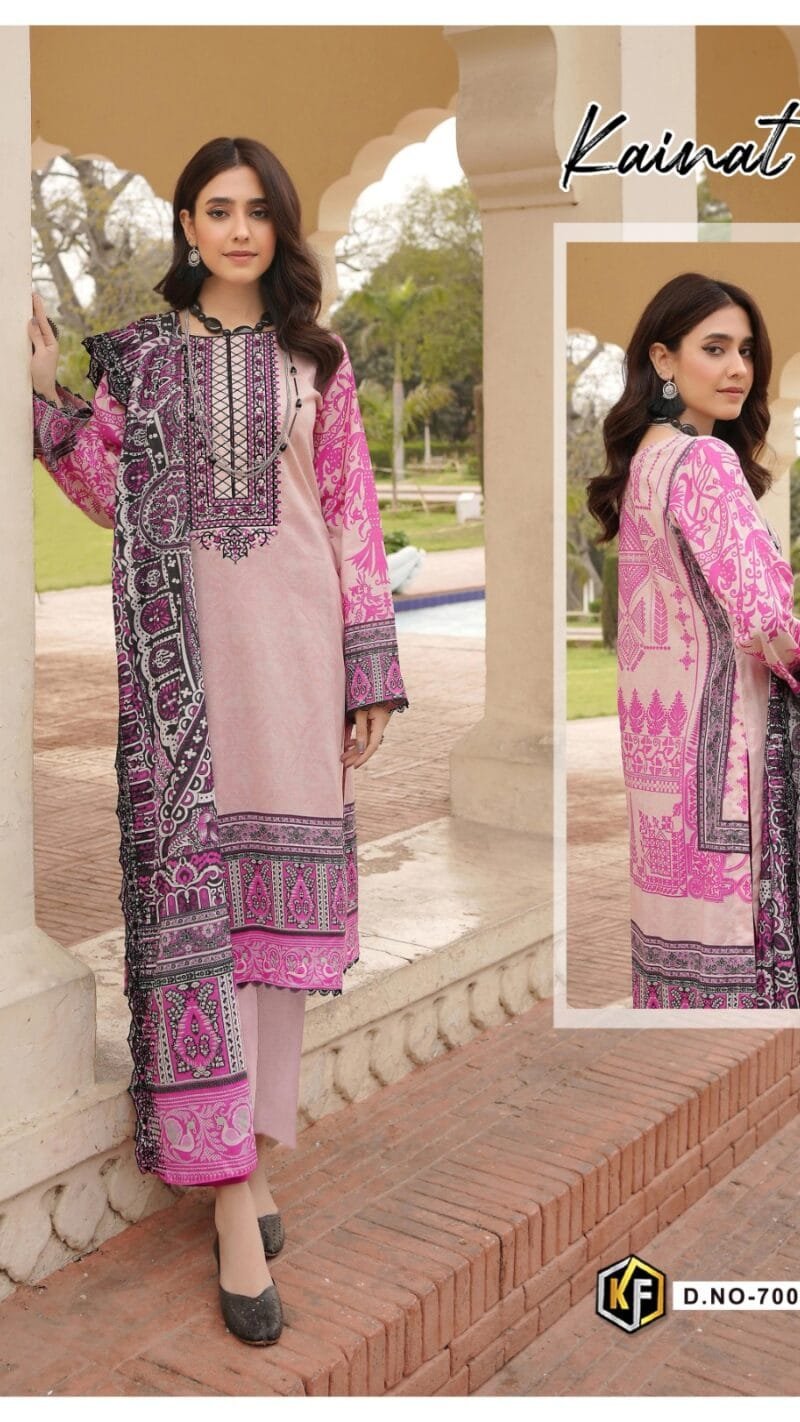 Kainat Vol 7 Keval Fab Exclusive Karachi Desinger Collection