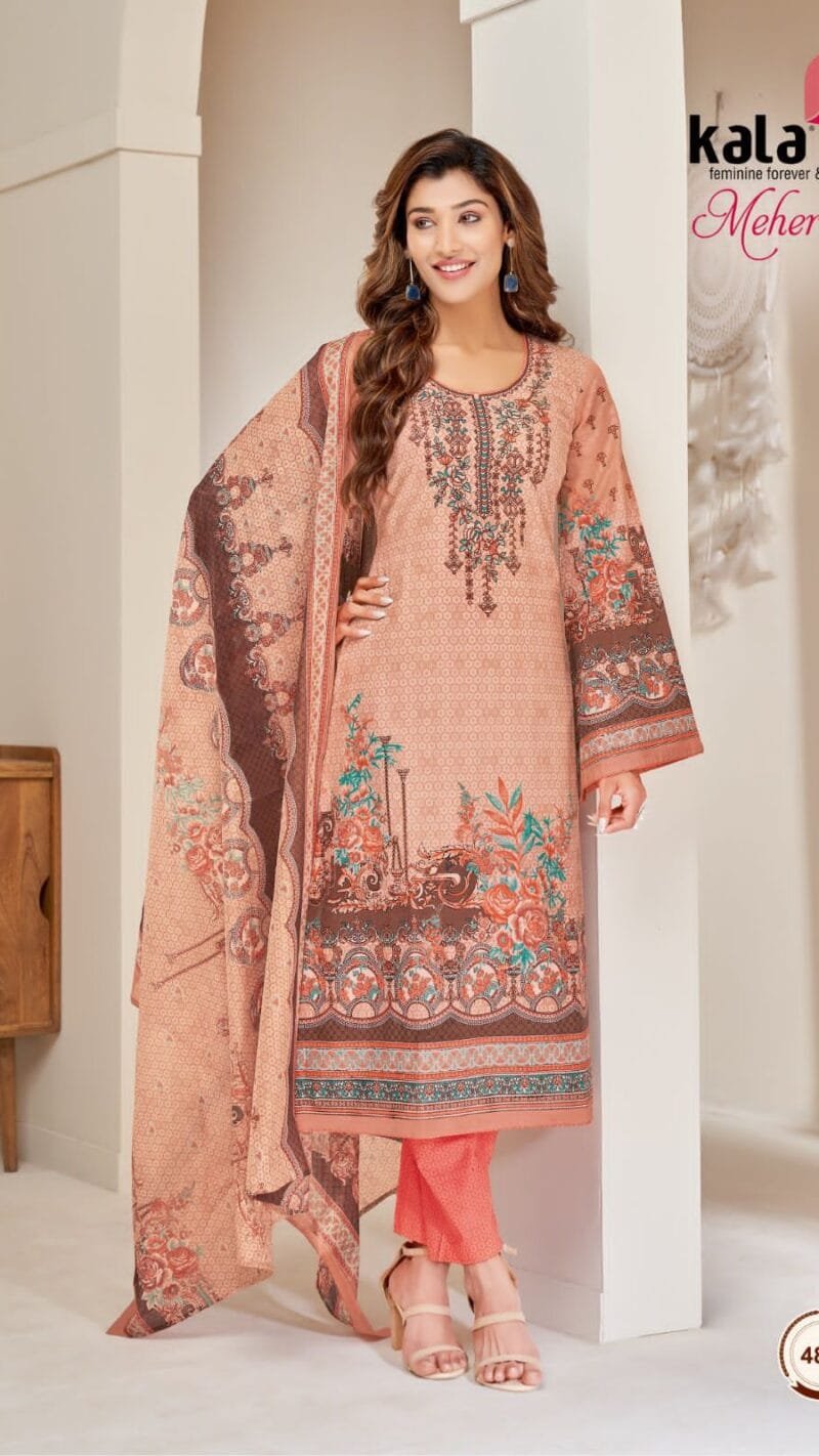 Kala Meher Vol 9 Wholesale Cotton Dress Material