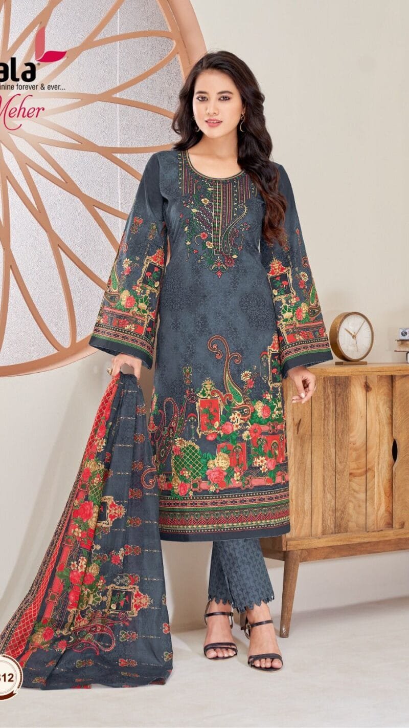 Kala Meher Vol 9 Wholesale Cotton Dress Material
