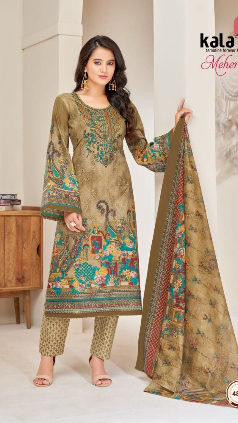 Kala Meher Vol 9 Wholesale Cotton Dress Material