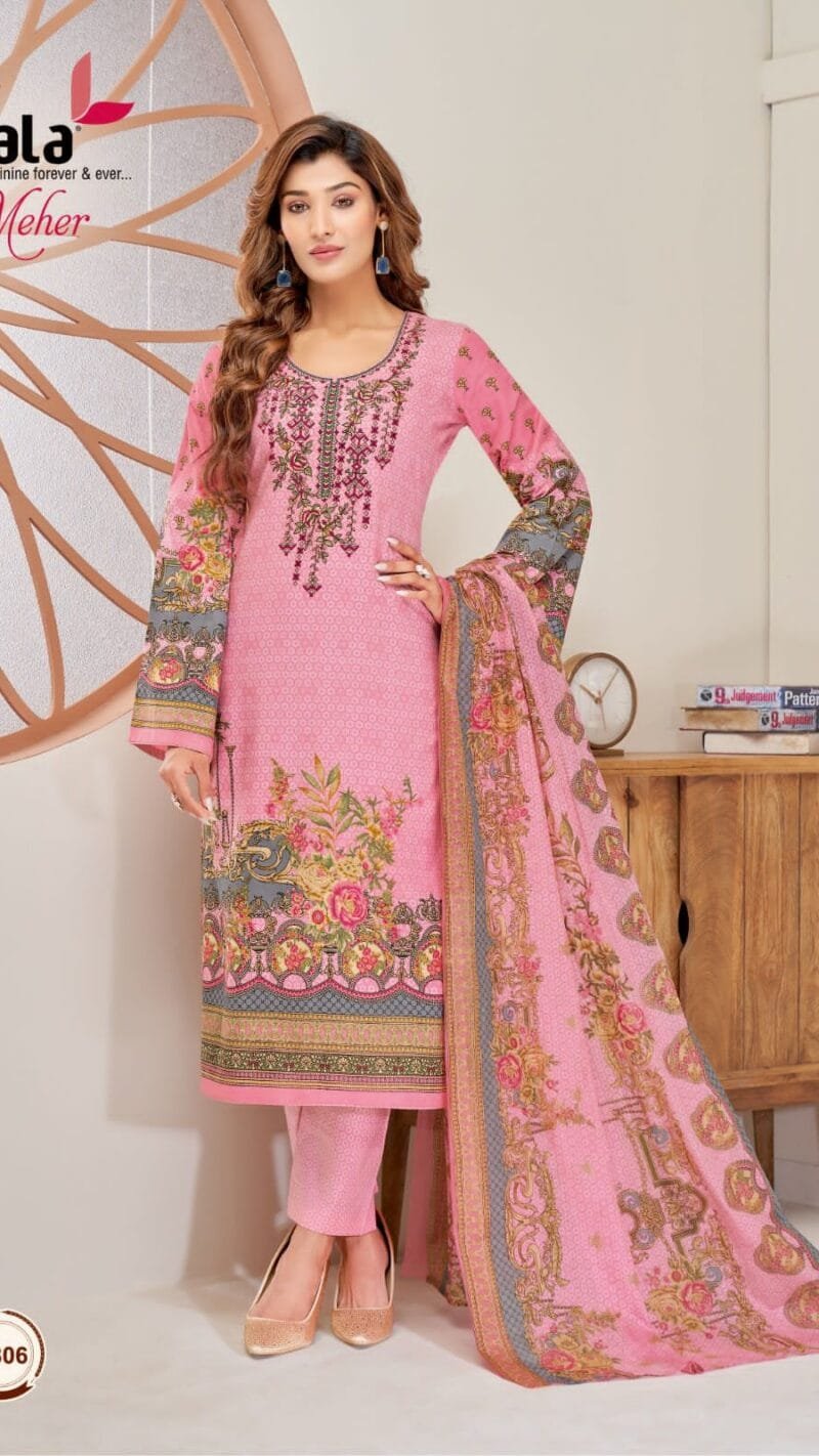 Kala Meher Vol 9 Wholesale Cotton Dress Material