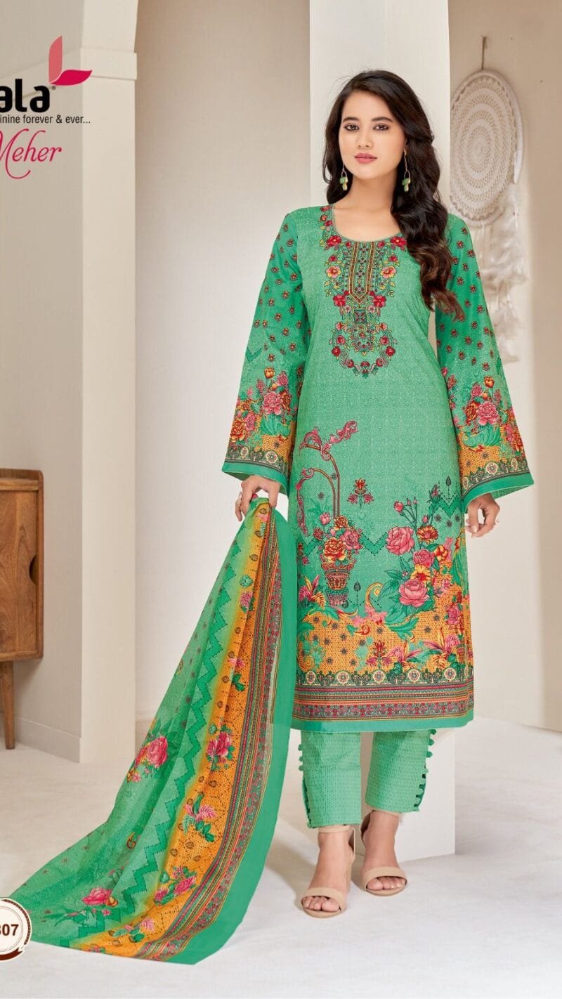 Kala Meher Vol 9 Wholesale Cotton Dress Material