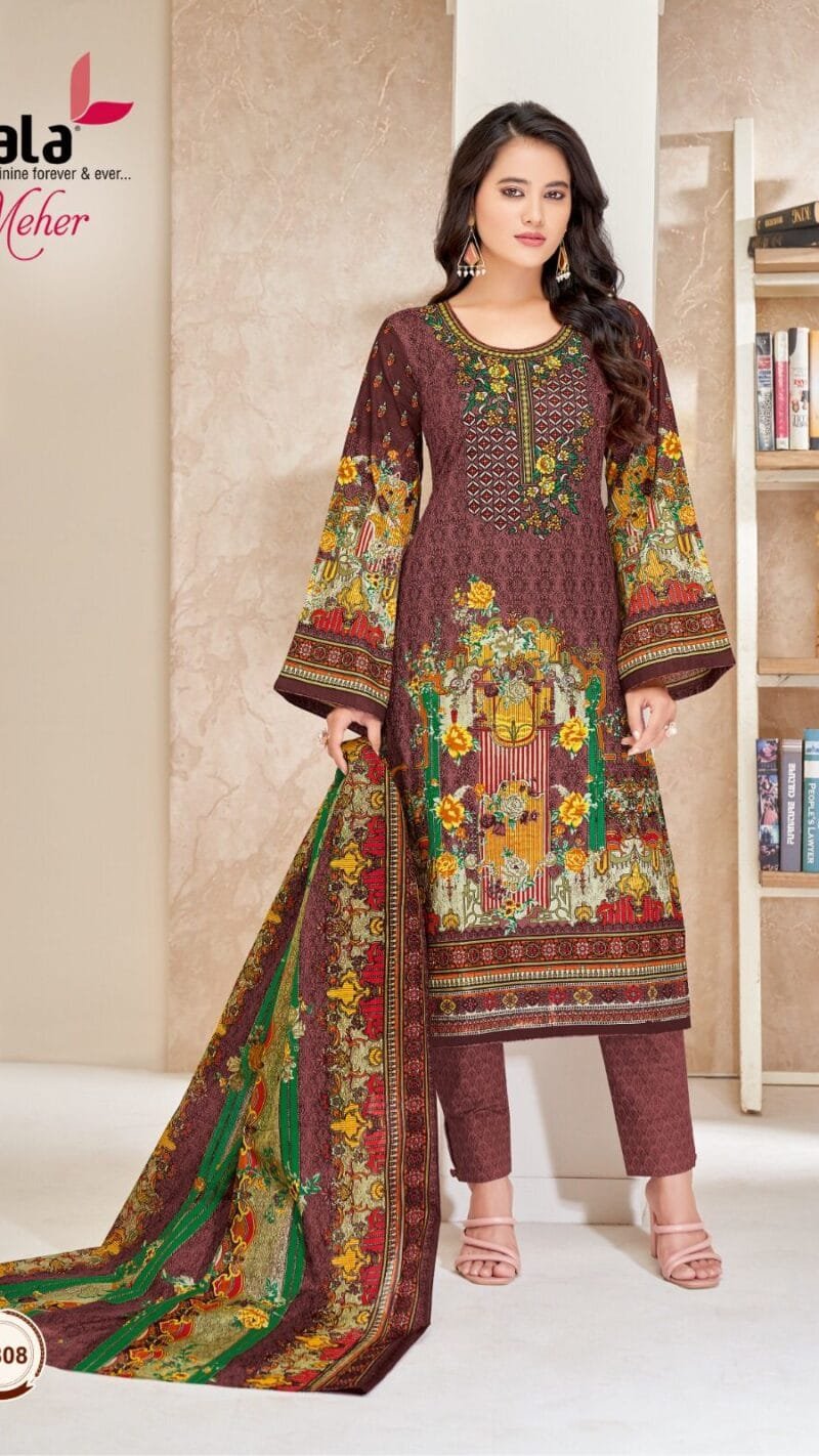 Kala Meher Vol 9 Wholesale Cotton Dress Material