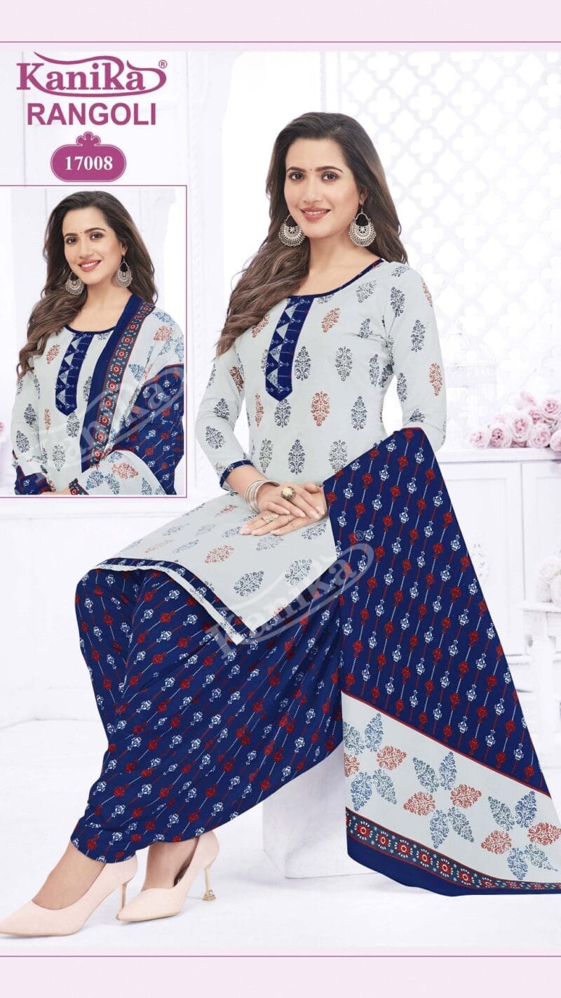 Kanika Rangoli Vol 17 Readymade with Linning