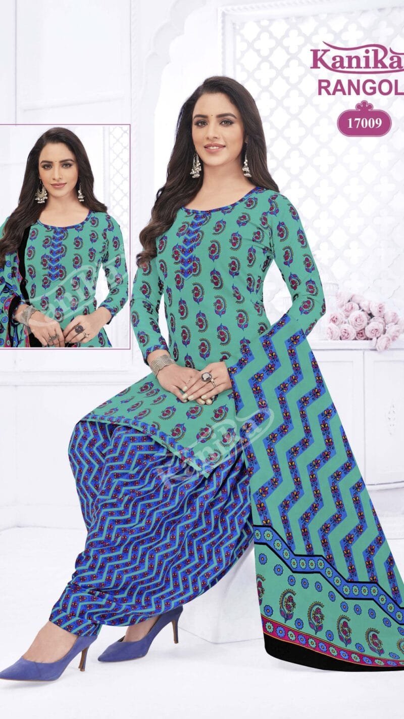 Kanika Rangoli Vol 17 Readymade with Linning