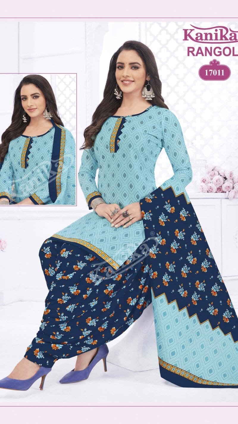 Kanika Rangoli Vol 17 Readymade with Linning