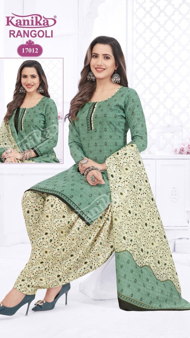 Kanika Rangoli Vol 17 Readymade with Linning