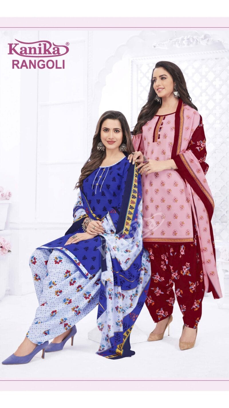 Kanika Rangoli Vol 17 Readymade with Linning