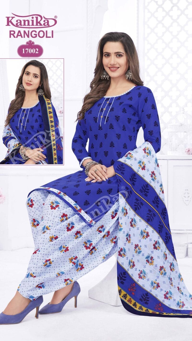 Kanika Rangoli Vol 17 Readymade with Linning