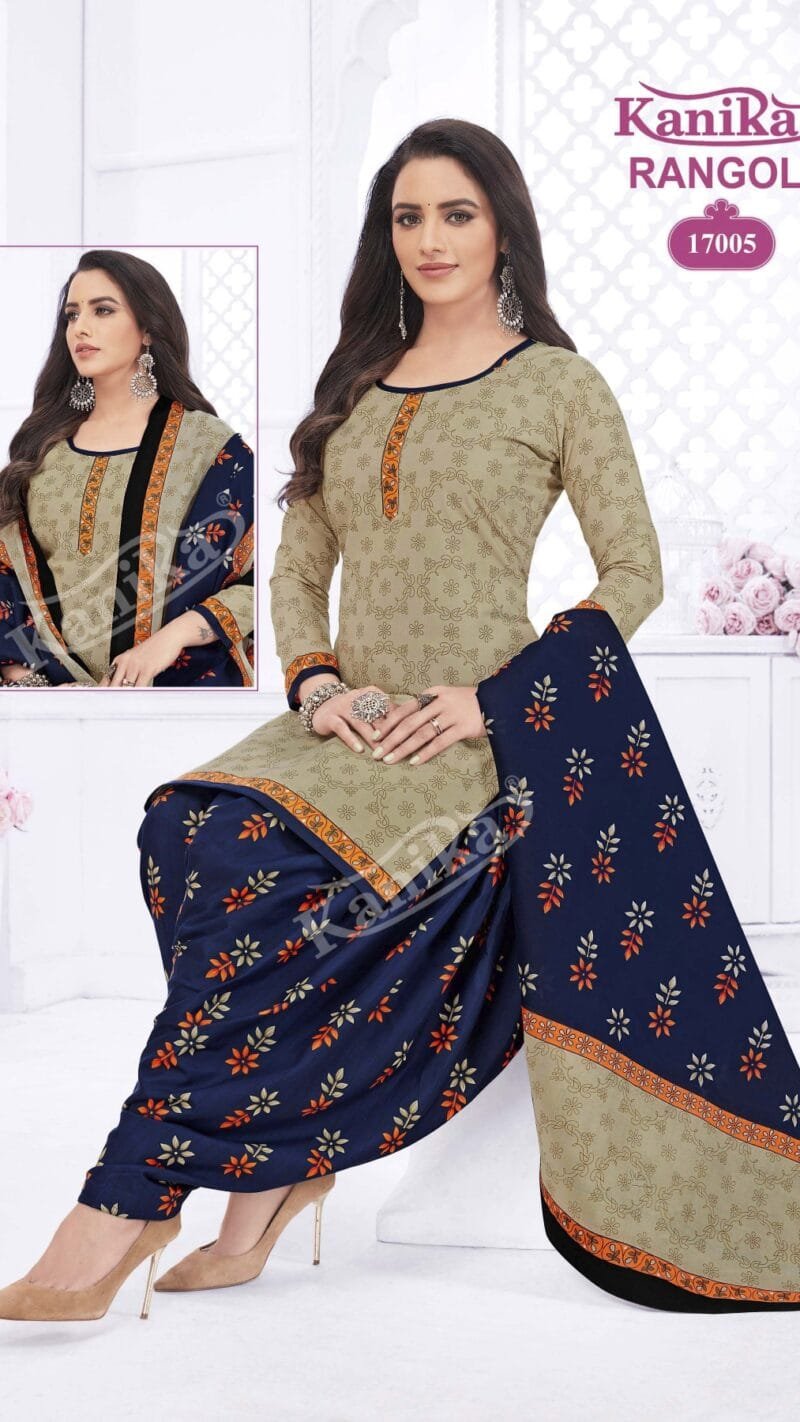 Kanika Rangoli Vol 17 Readymade with Linning