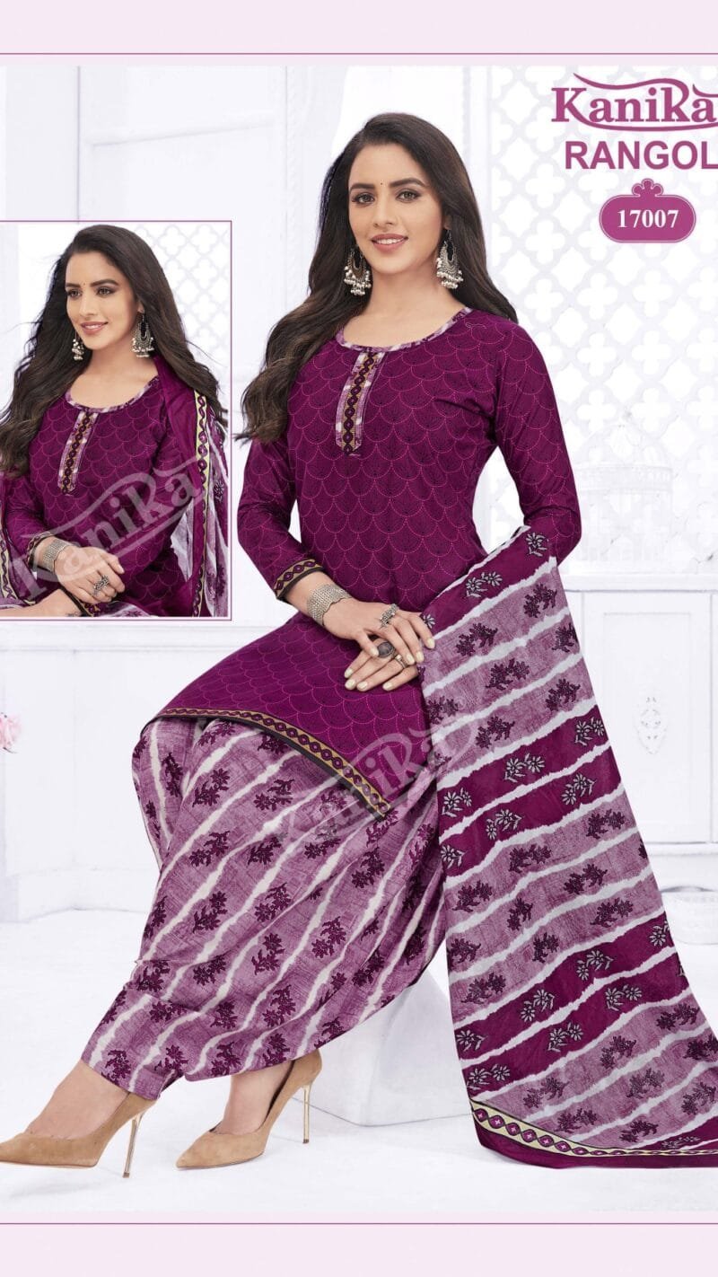 Kanika Rangoli Vol 17 Readymade with Linning