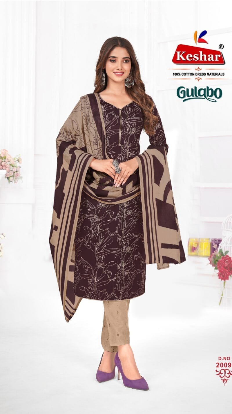 Keshar Gulabo Vol 2 Wholesale Cotton Dress Material