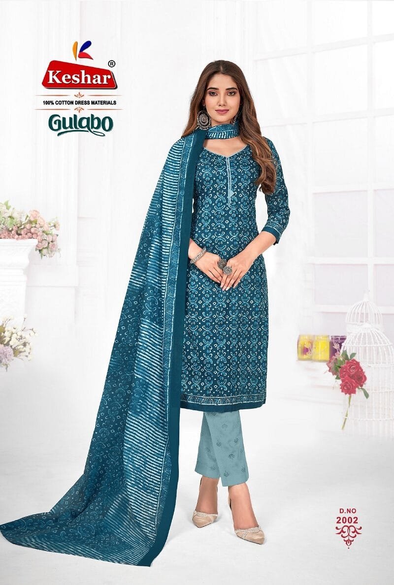 Keshar Gulabo Vol 2 Wholesale Cotton Dress Material
