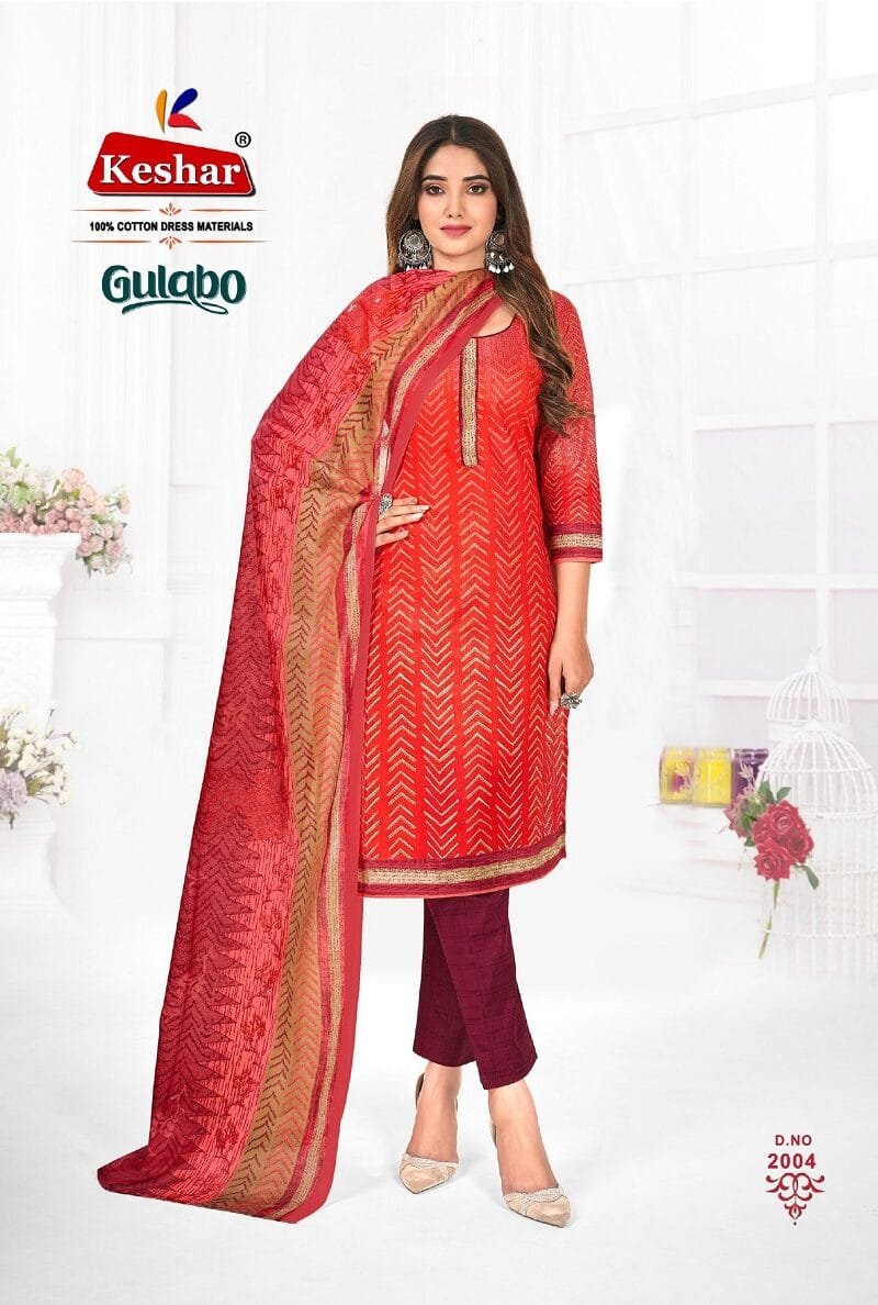 Keshar Gulabo Vol 2 Wholesale Cotton Dress Material