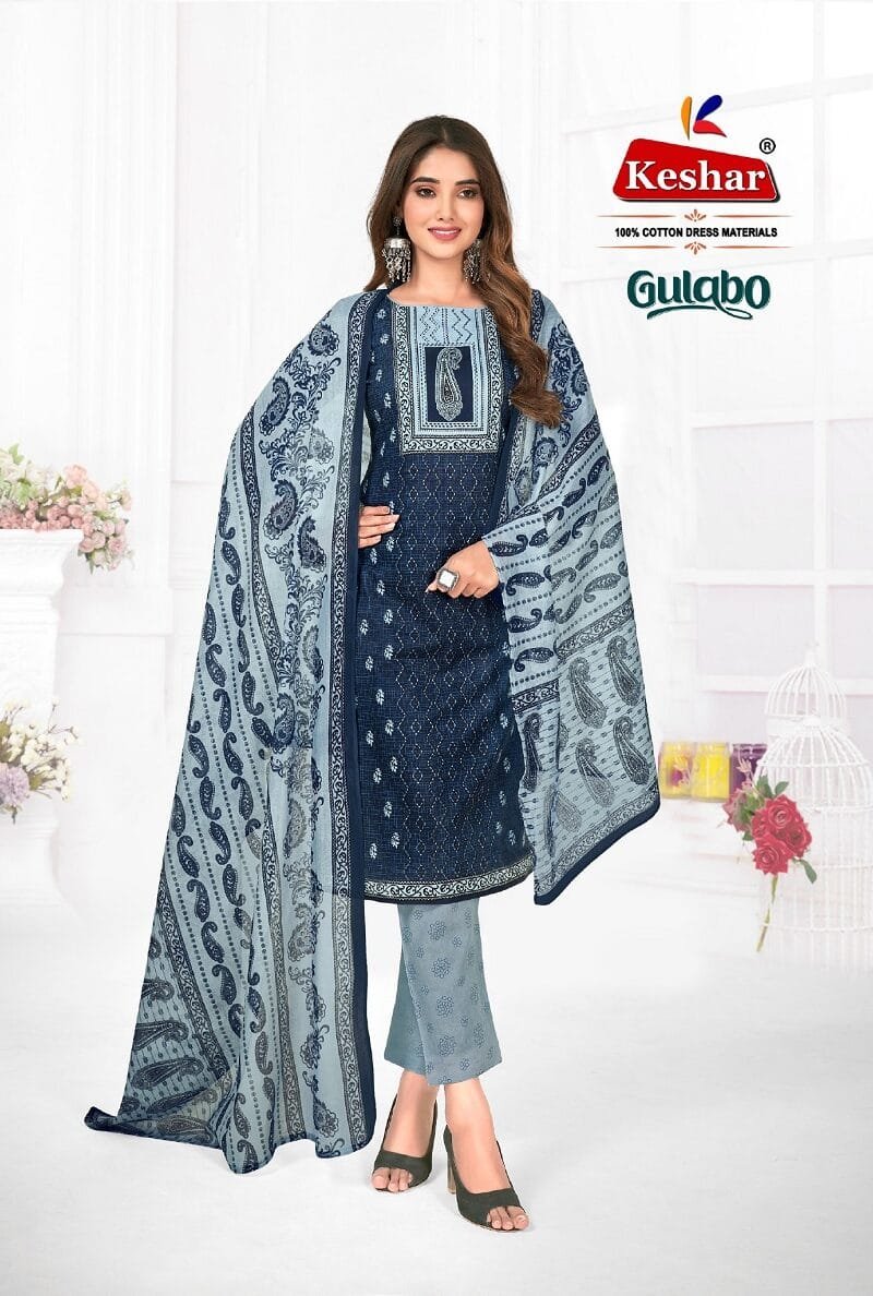 Keshar Gulabo Vol 2 Wholesale Cotton Dress Material