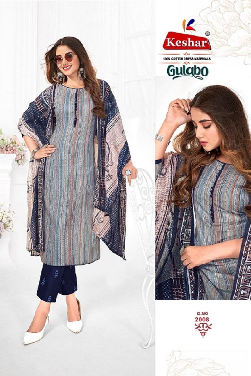 Keshar Gulabo Vol 2 Wholesale Cotton Dress Material