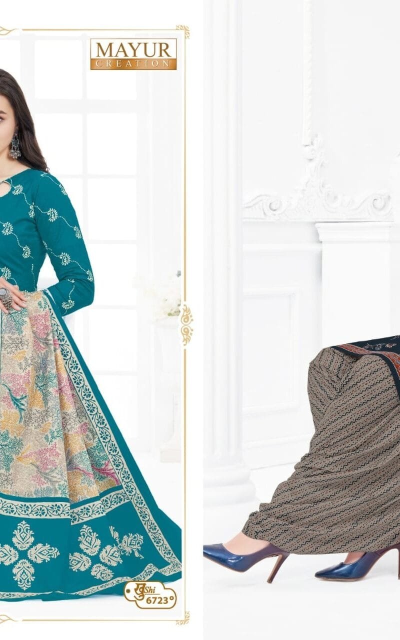 Khushi Vol 67 Mayur Creation Wholesale Cotton Dress Material