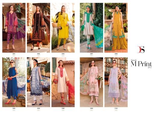 Mariab Mprint Spring Summer 23-2 Deepsy Pakistani Salwar Suits