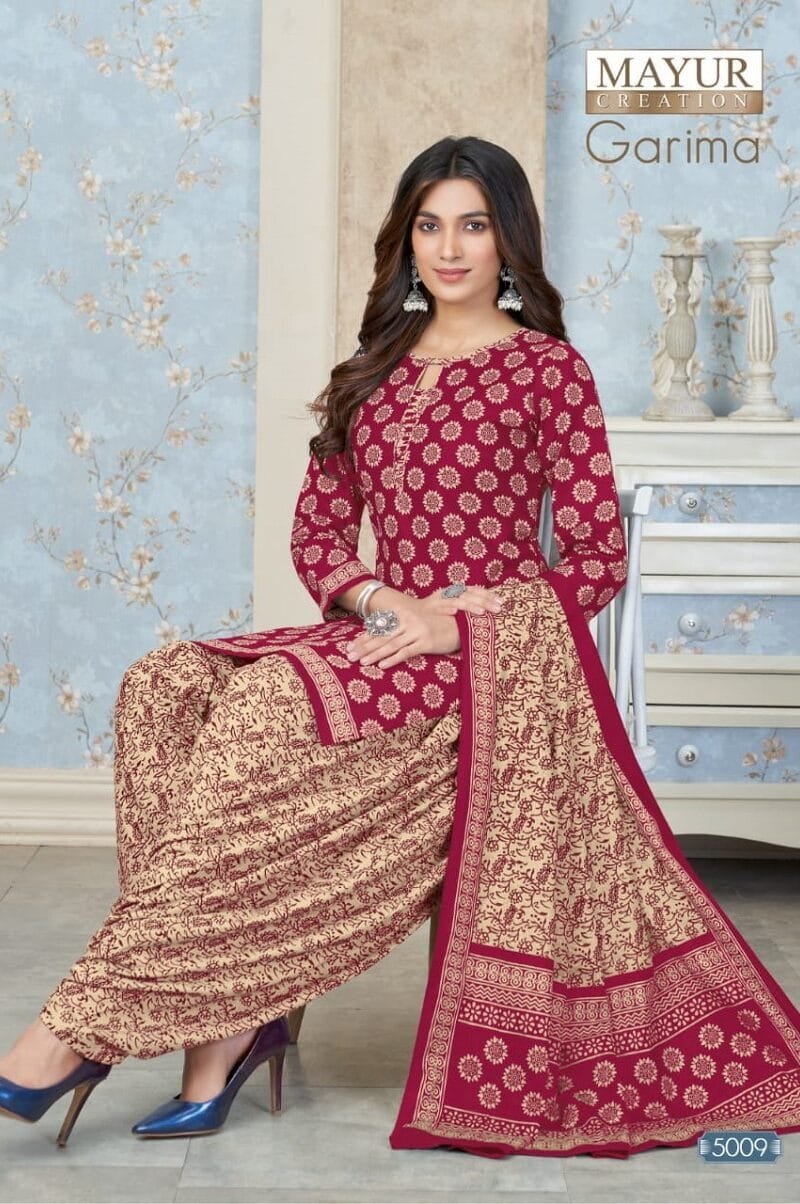 Mayur Garima Vol 5 Wholesale Cotton Dress Material