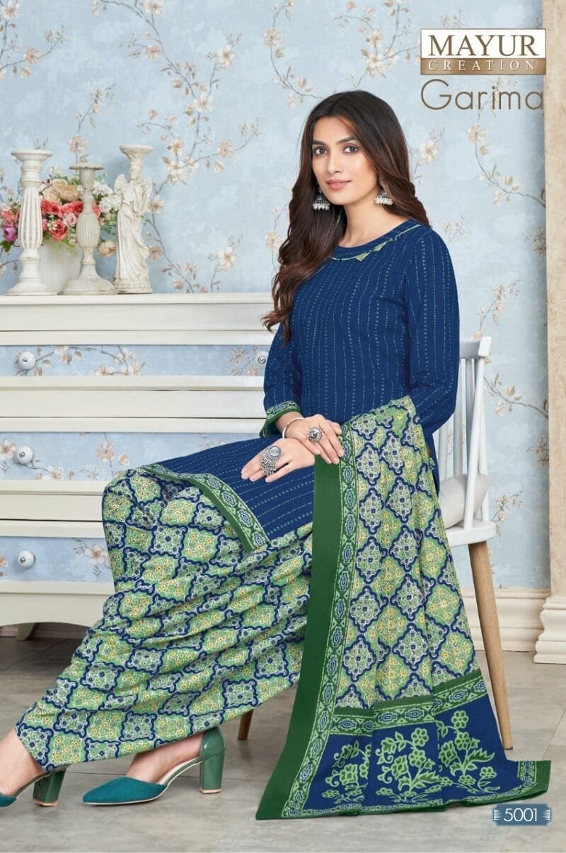 Mayur Garima Vol 5 Wholesale Cotton Dress Material