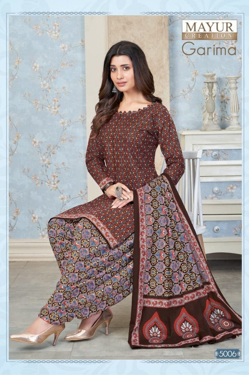 Mayur Garima Vol 5 Wholesale Cotton Dress Material