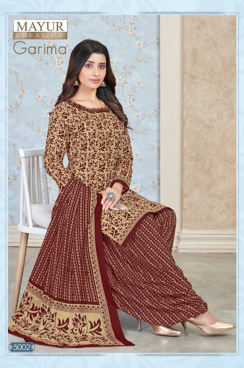 Mayur Garima Vol 5 Wholesale Cotton Dress Material