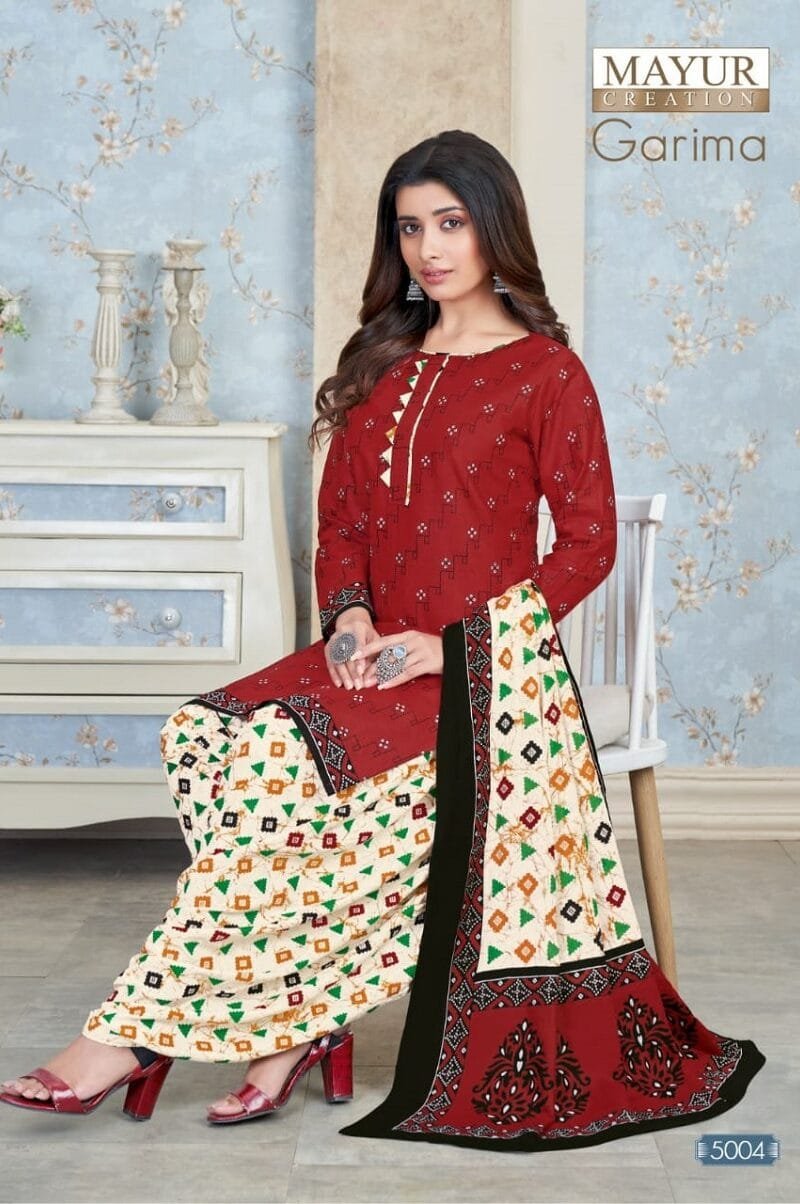 Mayur Garima Vol 5 Wholesale Cotton Dress Material