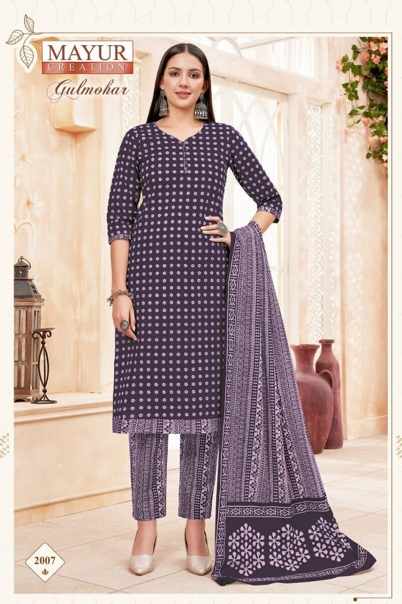 Mayur Gulmohar Vol-2 Kurti Pant With Dupatta
